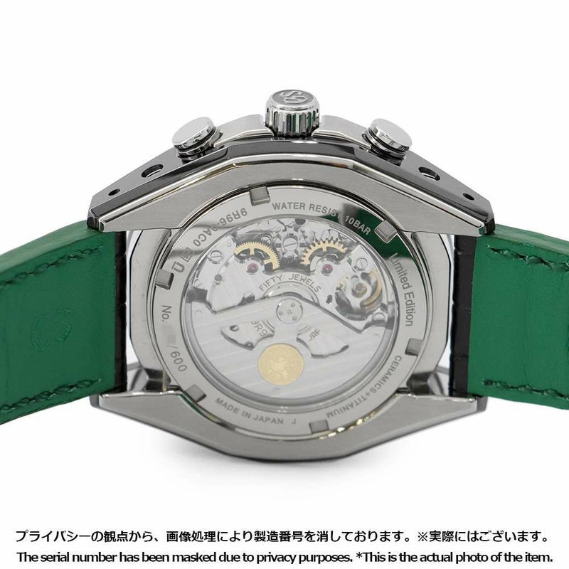 セイコー グランドセイコー ブラックセラミックス リミテッドコレクション 600本限定 SBGC017 グリーン文字盤