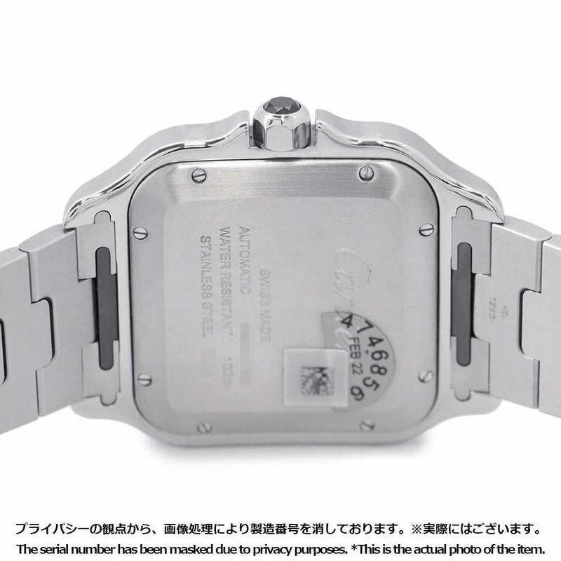カルティエ サントス ドゥ カルティエ LM WSSA0037 Cartier  腕時計 グレー文字盤