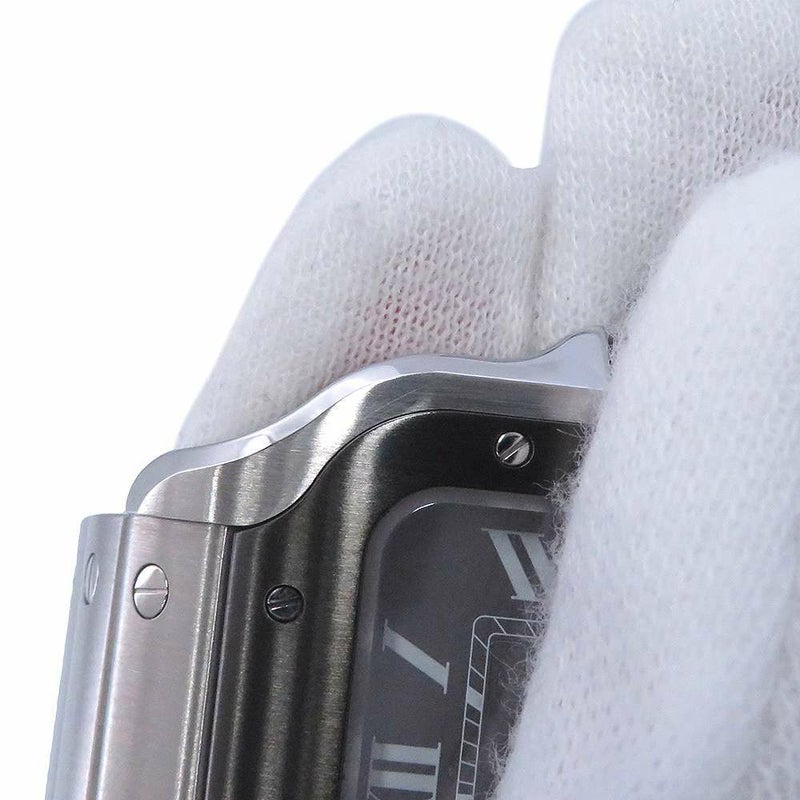 カルティエ サントス ドゥ カルティエ LM WSSA0037 Cartier  腕時計 グレー文字盤
