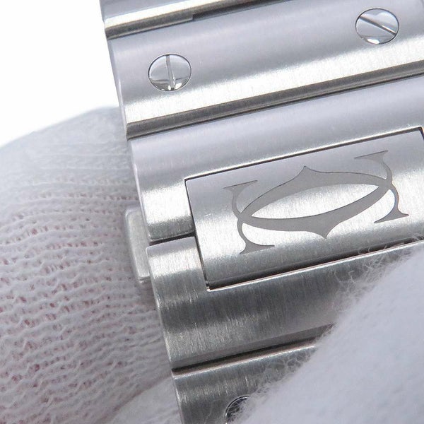 カルティエ サントス ドゥ カルティエ LM WSSA0037 Cartier  腕時計 グレー文字盤