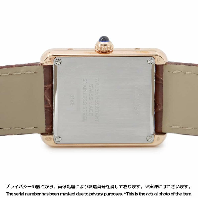 カルティエ タンクソロ SM W5200024 Cartier 腕時計 シルバー文字盤