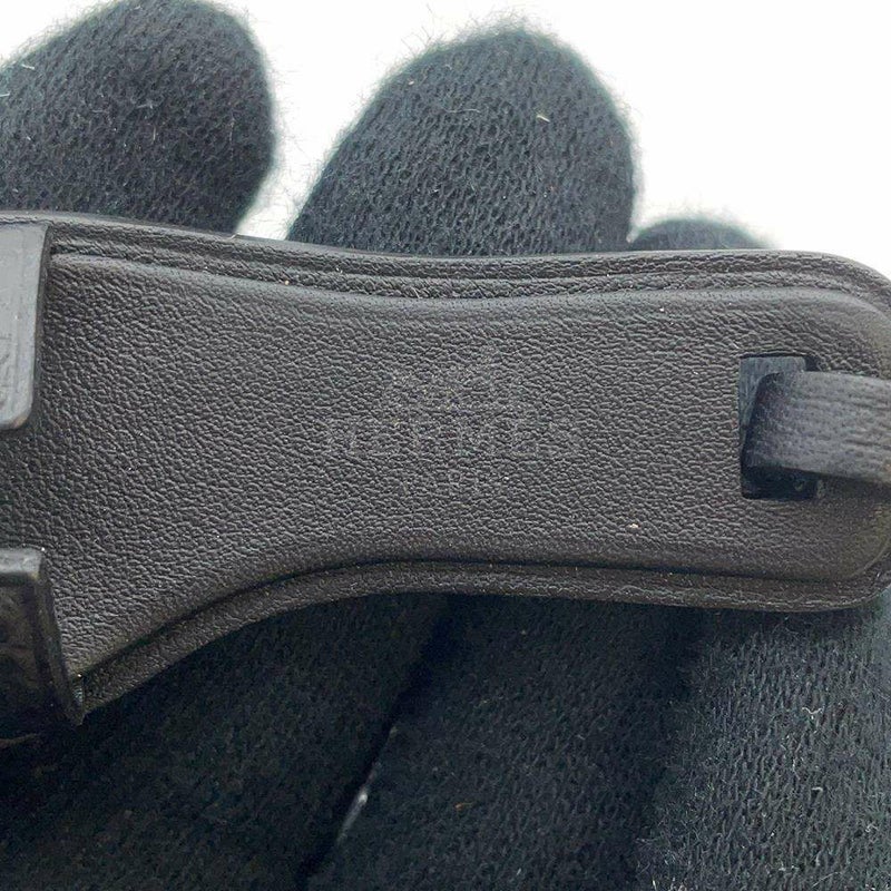 エルメス チャーム オラン・ナノ ブラック ヴォーエプソン/ヴォーバトラー/ヴァッシュハンター 黒