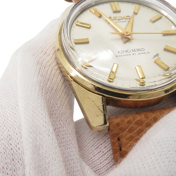 セイコー キングセイコー クロノメーター 4420-9990 SEIKO 腕時計 ウォッチ シルバー文字盤 ヴィンテージ