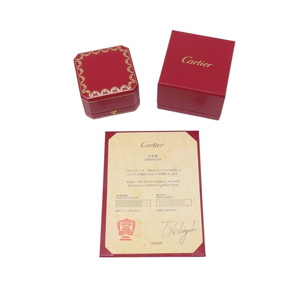 カルティエ リング ジュストアンクル K18WGホワイトゴールド クラシックモデル リングサイズ50 B4099250 Cartier 指輪