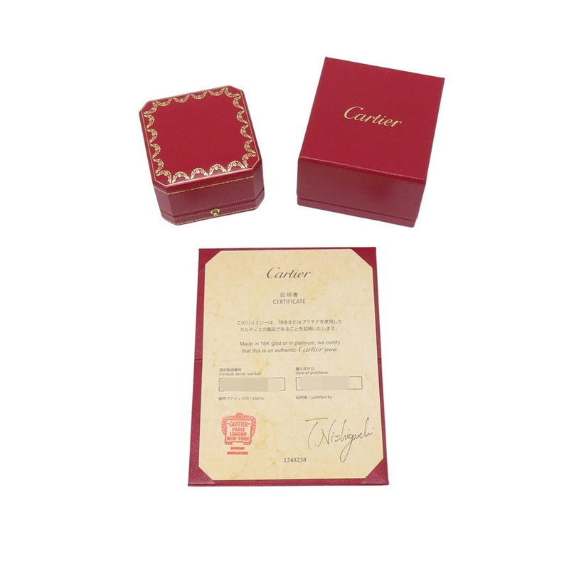 カルティエ リング ジュストアンクル K18WGホワイトゴールド クラシックモデル リングサイズ50 B4099250 Cartier 指輪