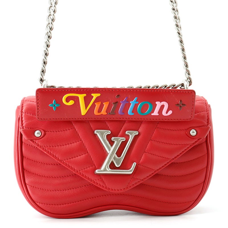ルイヴィトン チェーンショルダーバッグ レザー ニューウェーブ チェーンバッグPM  M51930 LOUIS VUITTON バッグ