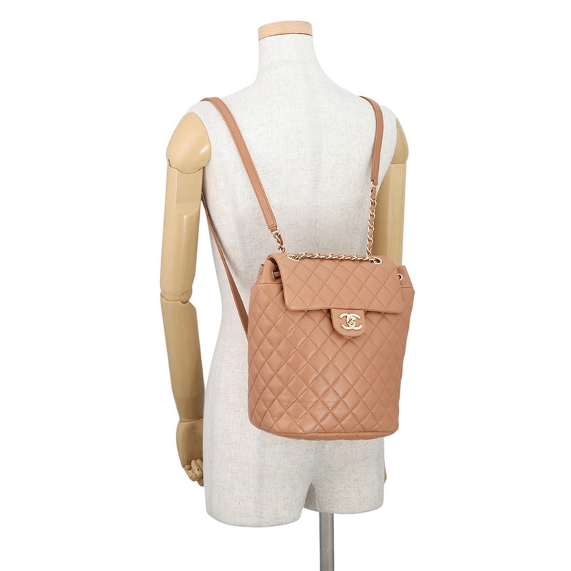 シャネル リュック バックパック マトラッセ ココマーク ラムスキン A91121 CHANEL リュックサック バッグ