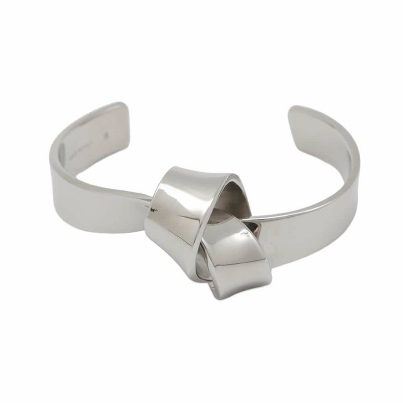 セリーヌ ブレスレット ノット フラット バングル メタル サイズS CELINE アクセサリー