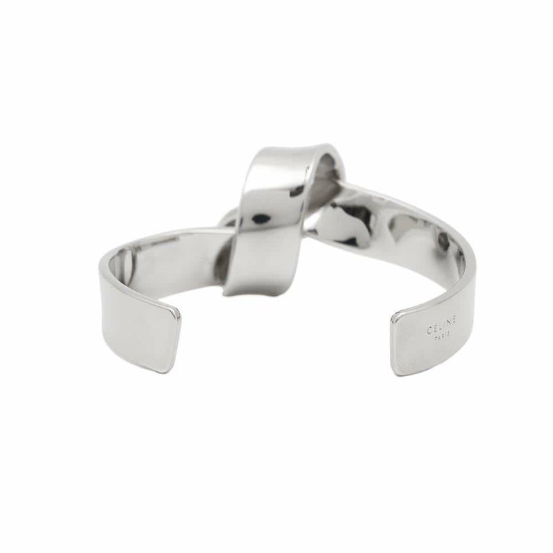 セリーヌ ブレスレット ノット フラット バングル メタル サイズS CELINE アクセサリー