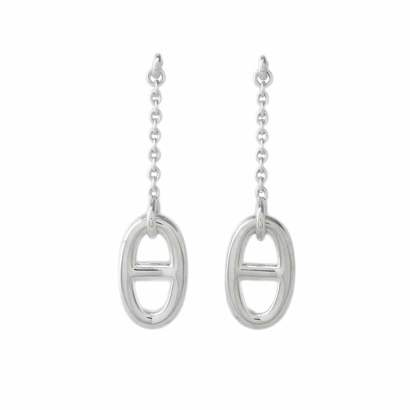 エルメス ピアス ファランドール シェーヌダンクルモチーフ SV925シルバー Farandole HERMES ジュエリー