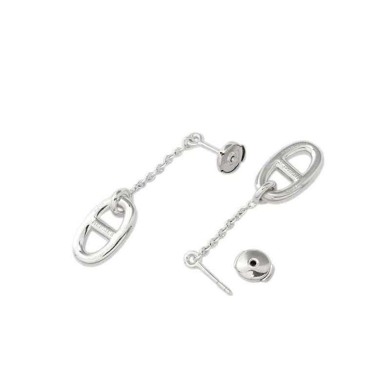 エルメス ピアス ファランドール シェーヌダンクルモチーフ SV925シルバー Farandole HERMES ジュエリー