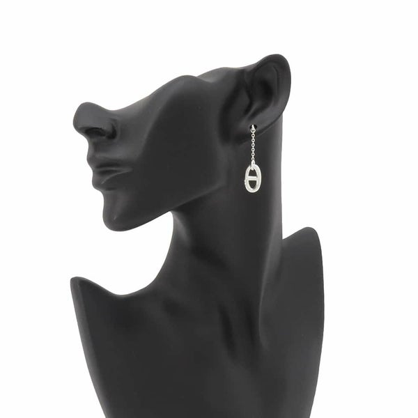 エルメス ピアス ファランドール シェーヌダンクルモチーフ SV925シルバー Farandole HERMES ジュエリー