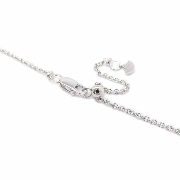 グラフ ネックレス バタフライ シルエット ダイヤモンド ペンダント ダイヤ 計0.55ct K18WGホワイトゴールド RGP393 ジュエリー