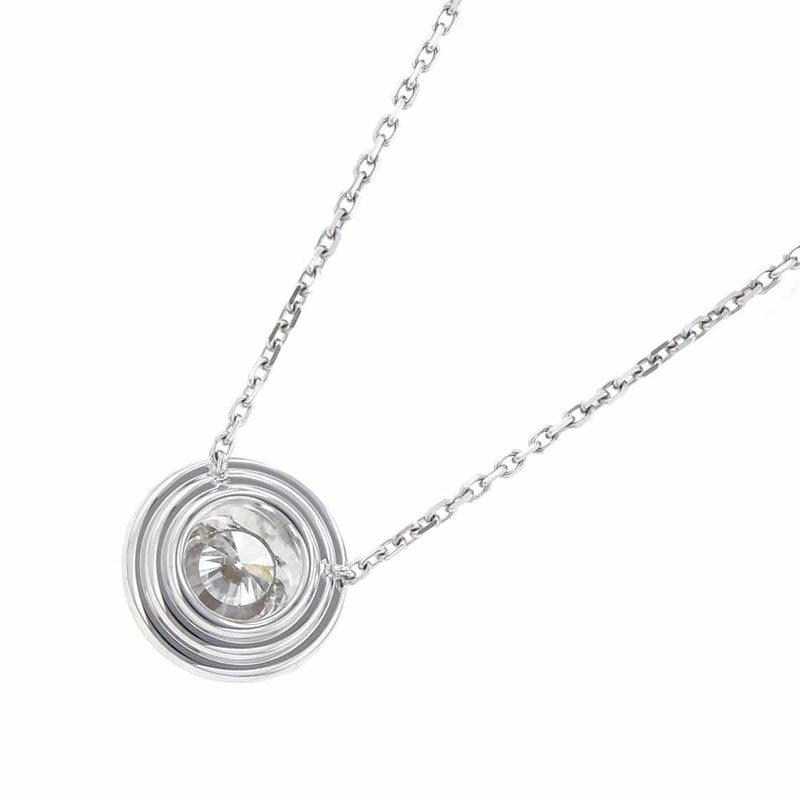カルティエ ネックレス ダムール ネックレス ダイヤモンド 0.50ct K18WGホワイトゴールド N7406900 ペンダント GIA鑑定書付き