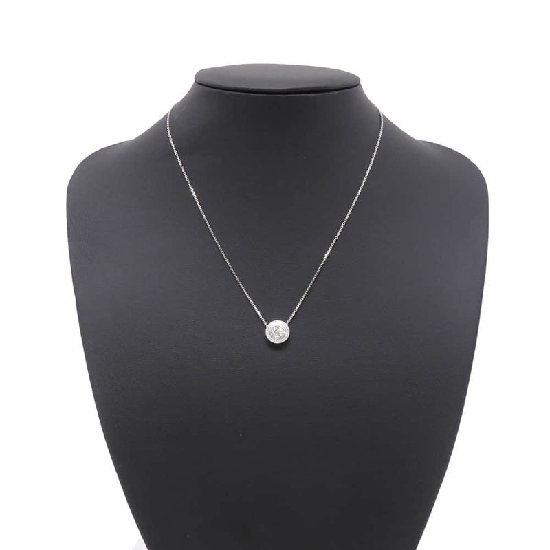 カルティエ ネックレス ダムール ネックレス ダイヤモンド 0.50ct K18WGホワイトゴールド N7406900 ペンダント GIA鑑定書付き