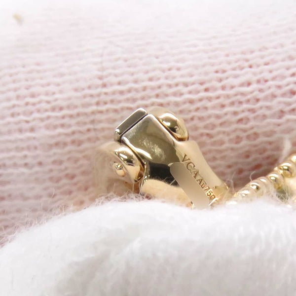 ヴァンクリーフ&アーペル ピアス ヴィンテージ アルハンブラ イヤリング オニキス K18YGイエローゴールド VCARA44200 ジュエリー