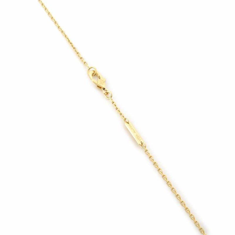 ヴァンクリーフ&アーペル ネックレス ヴィンテージ アルハンブラ ペンダント マラカイト K18YG VCAR09VA00