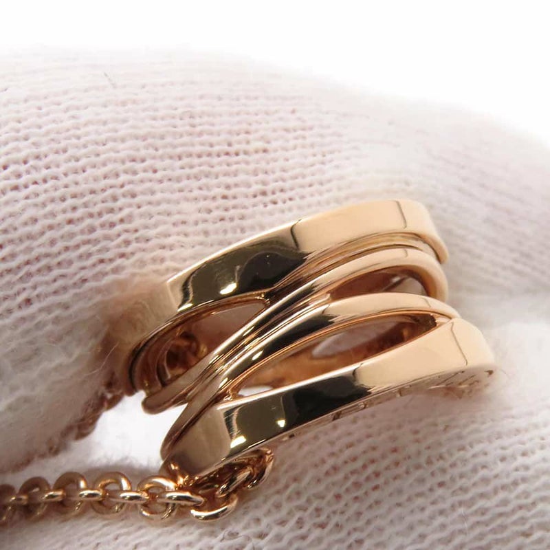 ブルガリ ネックレス ビー・ゼロワン B-ZERO1 レジェンドネックレス K18PGピンクゴールド  BVLGARI ジュエリー