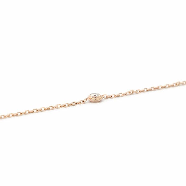 カルティエ ブレスレット ダムール ブレスレット ダイヤモンド1P 0.13ct K18PG B6063017 Cartier ジュエリー