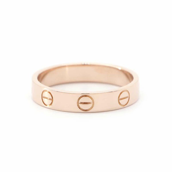 カルティエ リング ミニ ラブ リング スモールモデル K18PGピンクゴールド リングサイズ51 B4085251 Cartier LOVE 指輪 ジュエリー