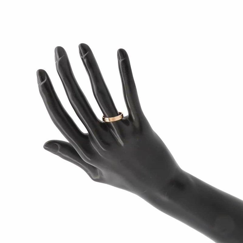カルティエ リング ミニ ラブ リング スモールモデル K18PGピンクゴールド リングサイズ51 B4085251 Cartier LOVE 指輪 ジュエリー