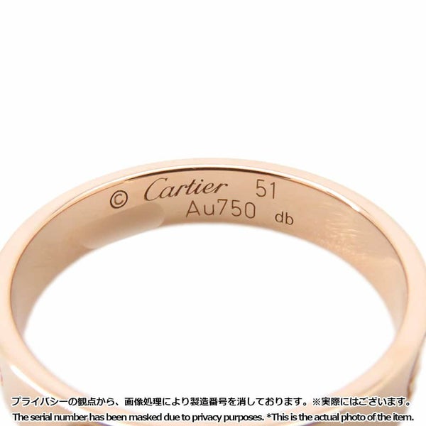カルティエ リング ミニ ラブ リング スモールモデル K18PGピンクゴールド リングサイズ51 B4085251 Cartier LOVE 指輪 ジュエリー