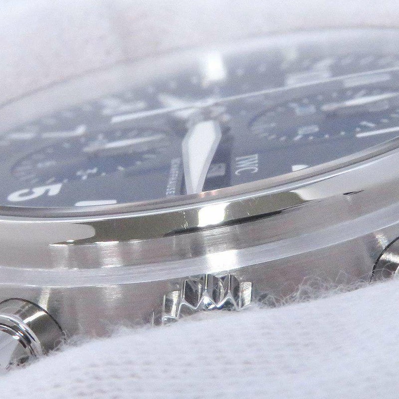 IWC パイロット・ウォッチ・クロノグラフ プティ・プランス IW377717 腕時計 ブルー文字盤