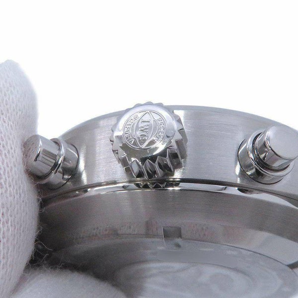 IWC パイロット・ウォッチ・クロノグラフ プティ・プランス IW377717 腕時計 ブルー文字盤