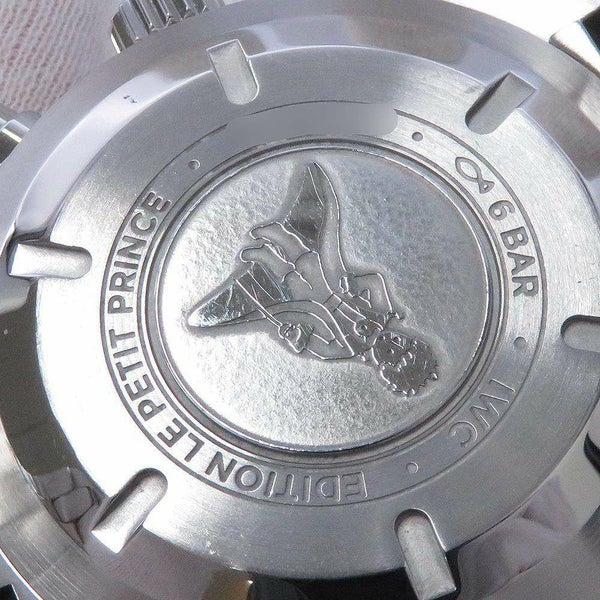 IWC パイロット・ウォッチ・クロノグラフ プティ・プランス IW377717 腕時計 ブルー文字盤