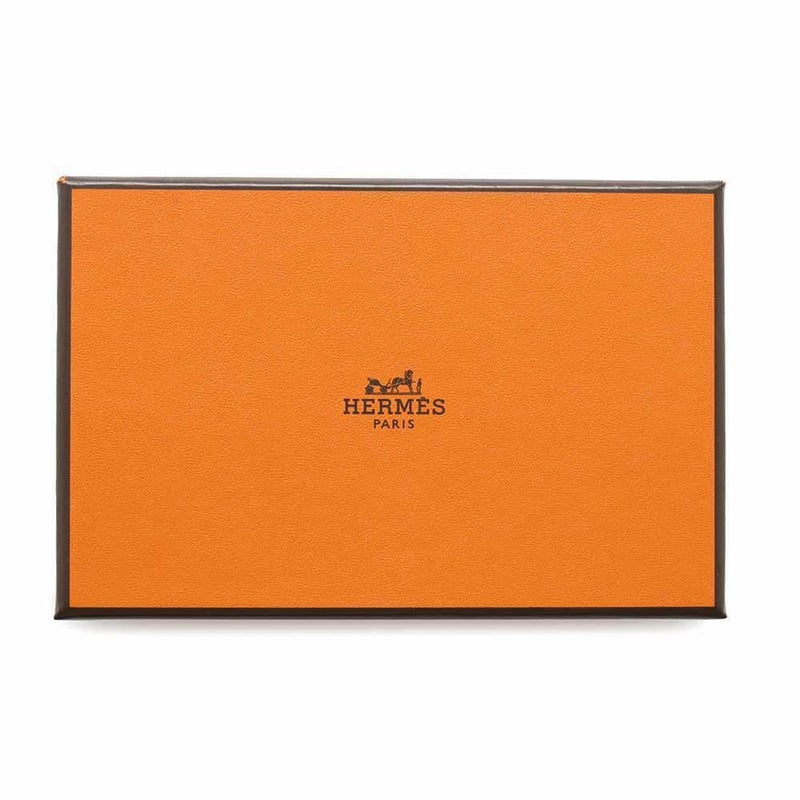 エルメス コインケース カルヴィ デュオ ヴェルソ バンブー/ローズダーリン/シルバー金具 シェブルミゾル W刻印 財布