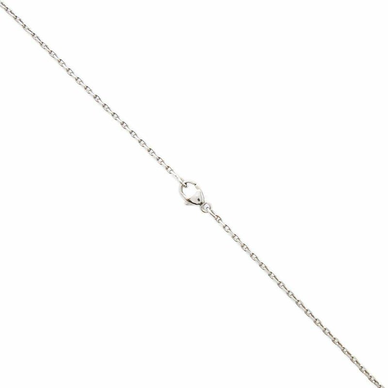 エルメス ネックレス ミニ・ポップアッシュ オレンジ/シルバー金具 HERMES アクセサリー