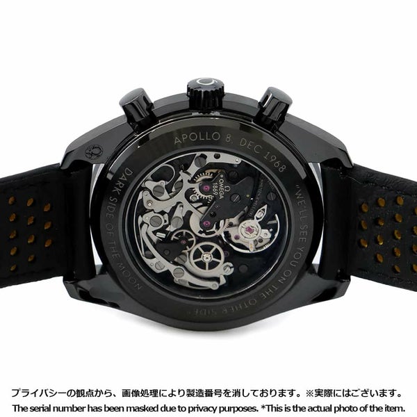 オメガ スピードマスター ダーク サイド オブ ザ ムーン アポロ8号 311.92.44.30.01.001 OMEGA 黒文字盤