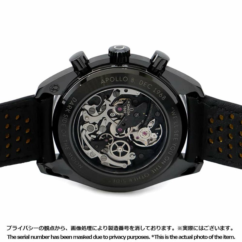 オメガ スピードマスター ダーク サイド オブ ザ ムーン アポロ8号 311.92.44.30.01.001 OMEGA 黒文字盤