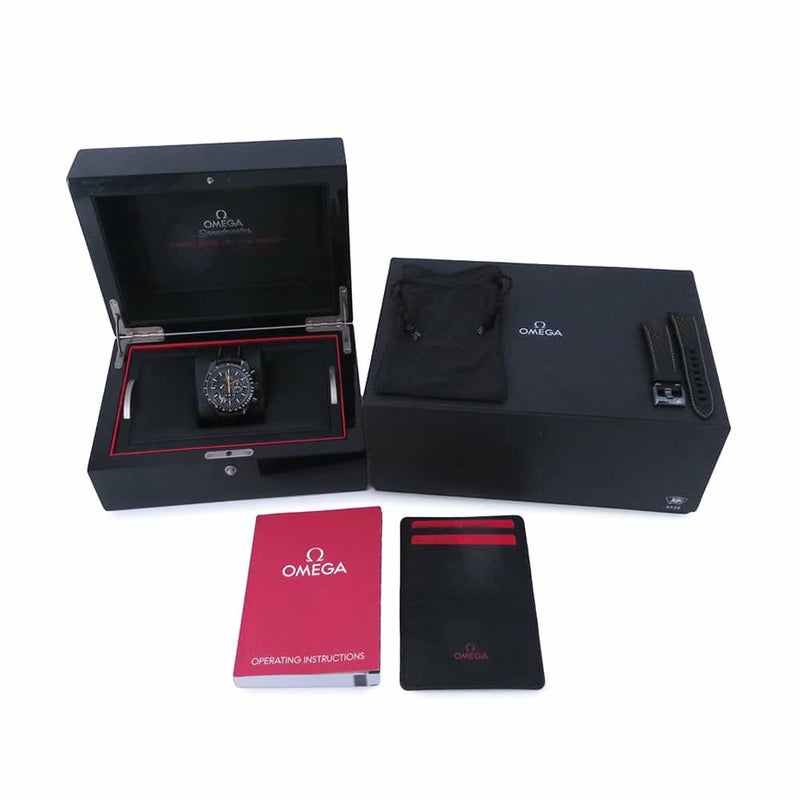 オメガ スピードマスター ダーク サイド オブ ザ ムーン アポロ8号 311.92.44.30.01.001 OMEGA 黒文字盤