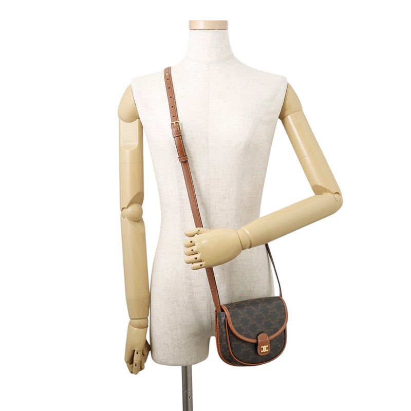 セリーヌ ショルダーバッグ ミニ ブザス トリオンフ 196702BZJ.04LU CELINE バッグ ポーチ