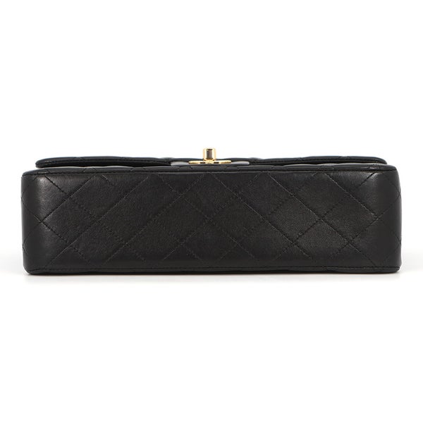 シャネル チェーンショルダーバッグ マトラッセ25 ココマーク ラムスキン ダブルチェーン A01112 CHANEL