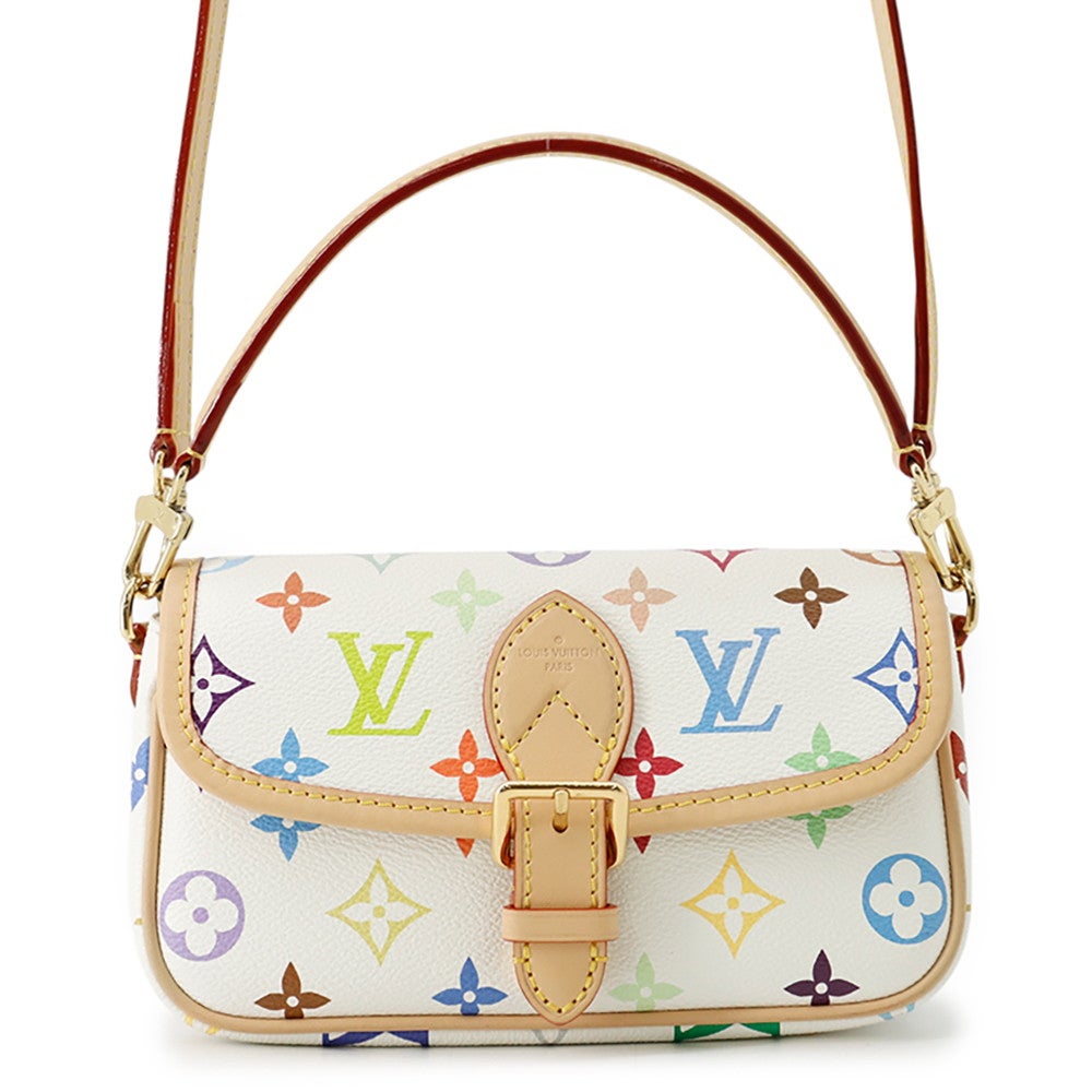 ルイヴィトン ハンドバッグ モノグラム・マルチカラー LV × TM ナノ