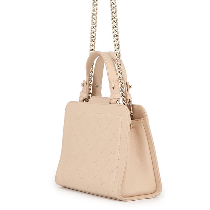 シャネル チェーンショルダーバッグ マトラッセ カーフレザー CHANEL 2way バッグ