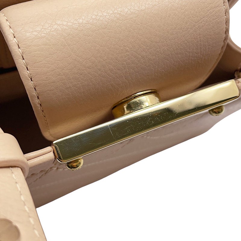 シャネル チェーンショルダーバッグ マトラッセ カーフレザー CHANEL 2way バッグ