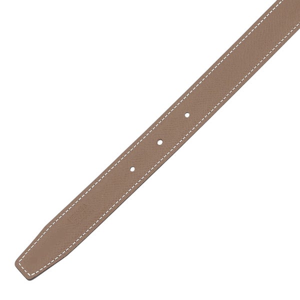 エルメス ベルト パラード レザーベルト  キット 24 ブラック/エトゥープ/シルバー金具 スイフト/エプソン W刻印 サイズ70