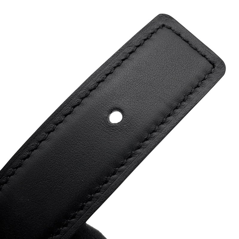 エルメス ベルト パラード レザーベルト  キット 24 ブラック/エトゥープ/シルバー金具 スイフト/エプソン W刻印 サイズ70