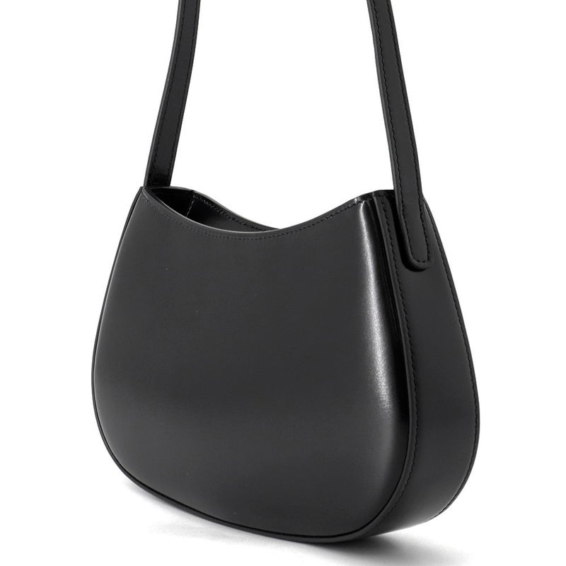 セリーヌ ショルダーバッグ ミディアム ティリー トリオンフ カーフレザー 115703 CELINE 黒 ワンショルダー