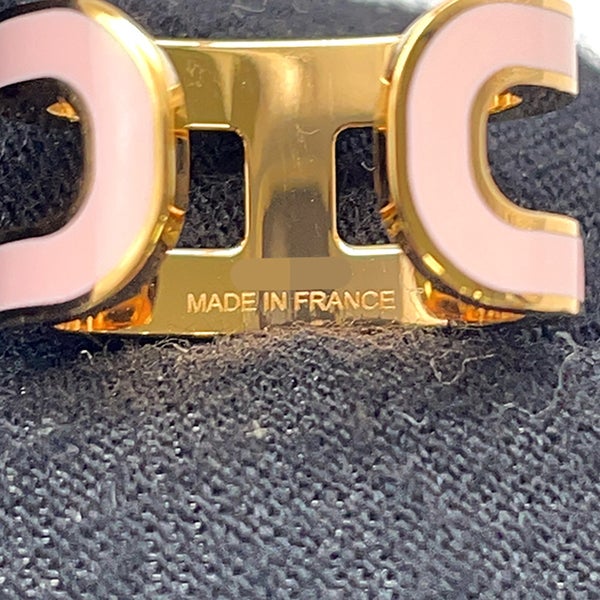 エルメス イヤーカフ ポップH ポップアッシュ ローズドラジェ/ゴールド金具 HERMES アクセサリー