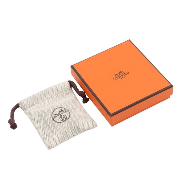 エルメス ピアス ミニ・ポップアッシュ ロカバール ギャラクシー/ゴールド金具 HERMES Pop H ポップH 黒