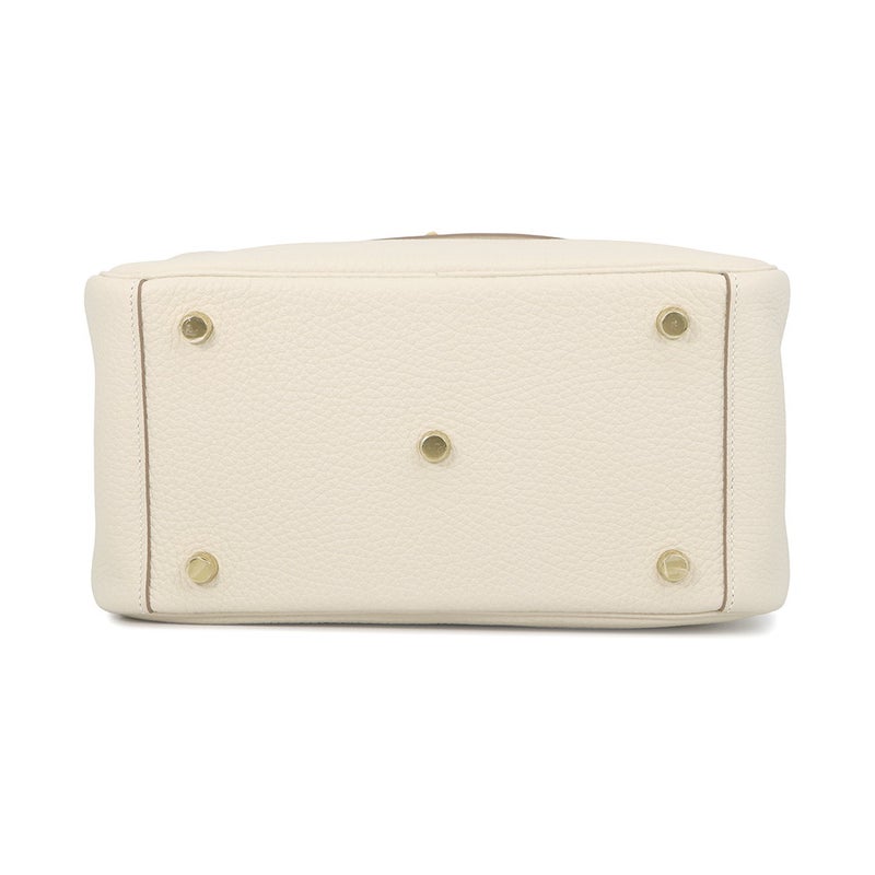 エルメス ハンドバッグ リンディ26  クレ/ゴールド金具 トリヨンクレマンス Z刻印 HERMES 2way ショルダーバッグ
