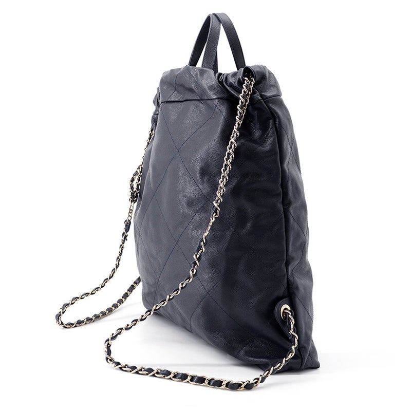 シャネル リュック シャネル22 ラージ キャビアスキン AS3313 CHANEL バックパック バッグ