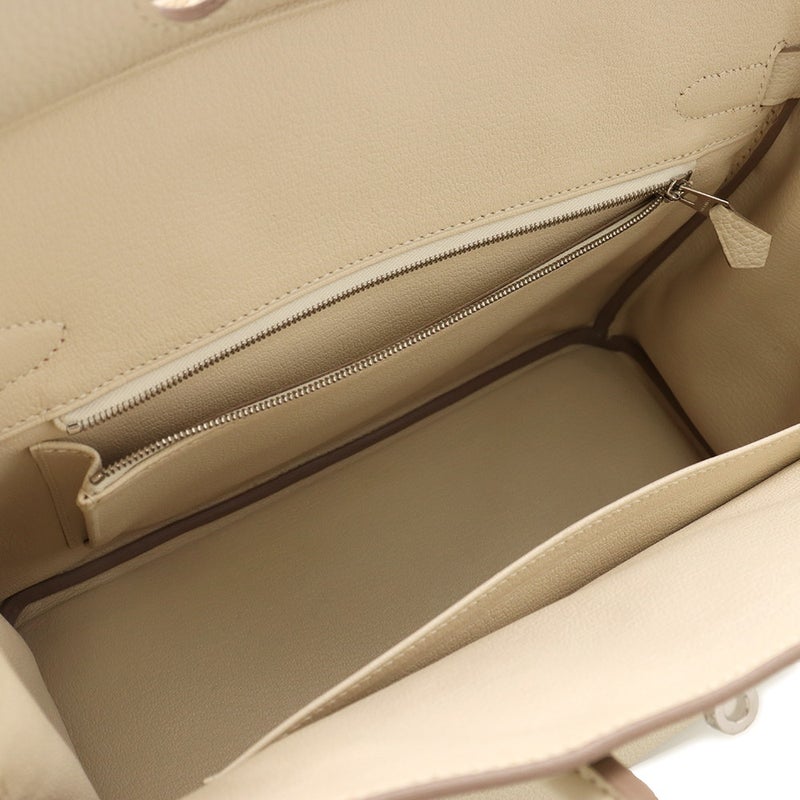 エルメス バーキン30 クレ/シルバー金具 トゴ C刻印 HERMES Birkin ハンドバッグ