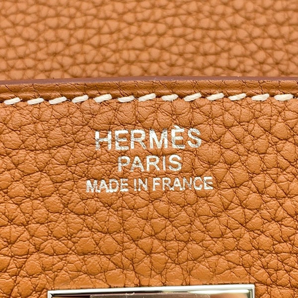 エルメス バーキン30 ゴールド/シルバー金具 トゴ G刻印 HERMES Birkin ハンドバッグ