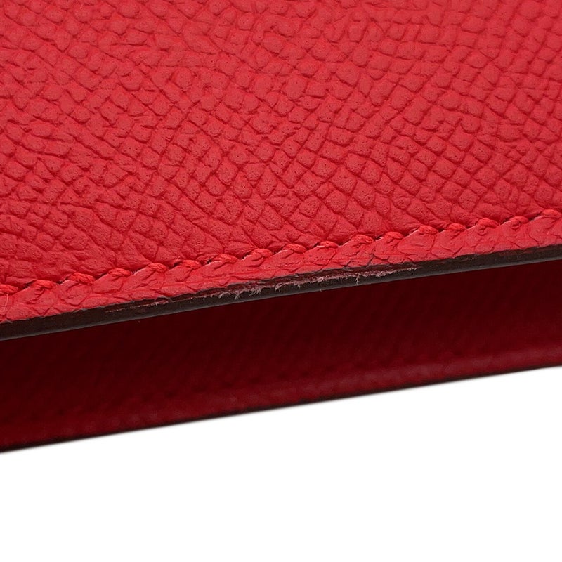 エルメス ショルダーバッグ コンスタンス エラン ミロワール ルージュラデュー/シルバー金具 エプソン K刻印 HERMES