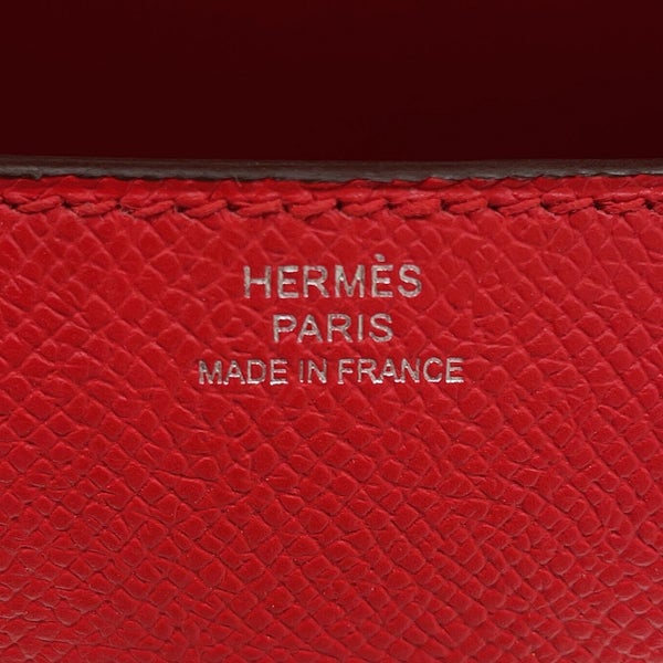 エルメス ショルダーバッグ コンスタンス エラン ミロワール ルージュラデュー/シルバー金具 エプソン K刻印 HERMES